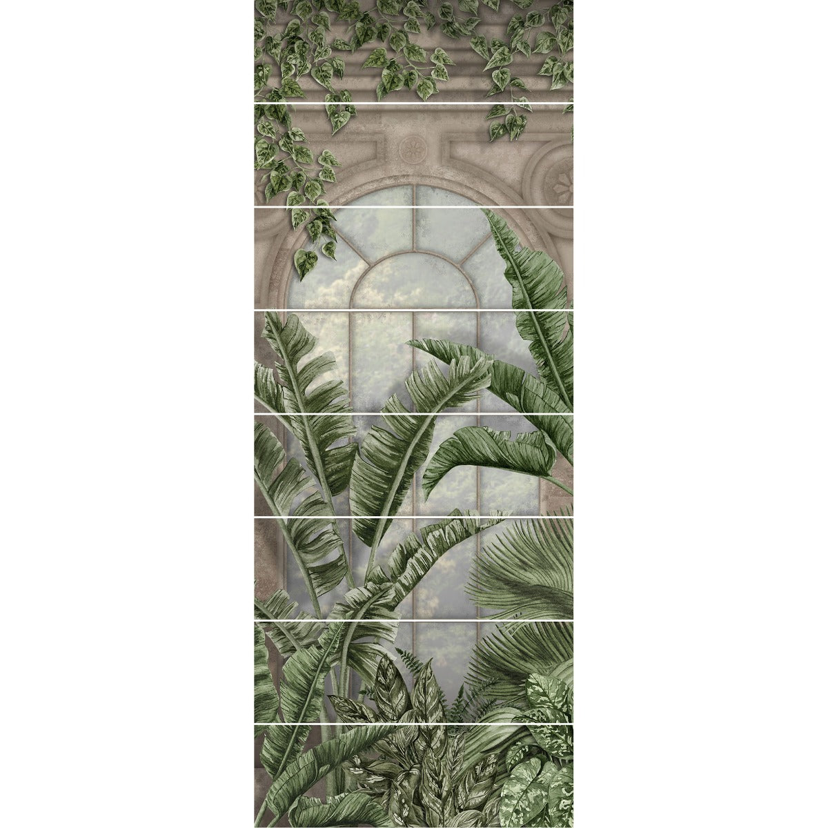 Original Style Palm House Mural (Panel C)