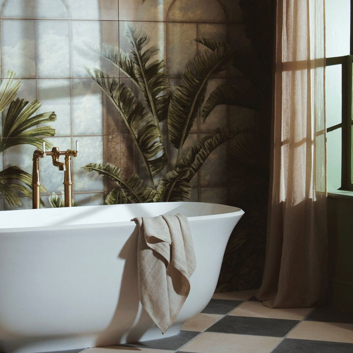 Original Style Palm House Mural (Panel C)