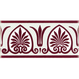 Original Style Parthenon Burgundy Border Tile