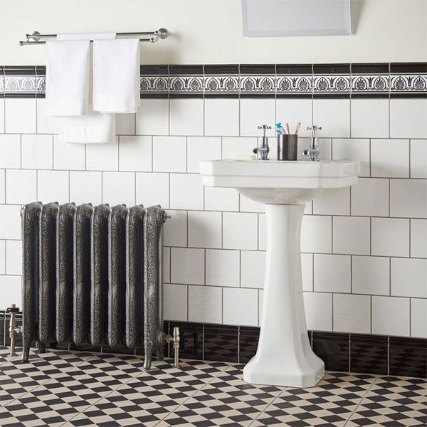 Original Style Parthenon Jet Black Border Tile