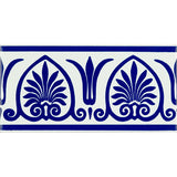 Original Style Parthenon Royal Blue Border Tile