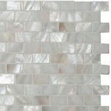 Original Style Pearl Brickbond Shell Mosaic (detail)
