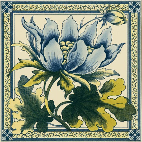 Original Style Peony Single Decor Tile