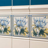Original Style Peony Single Decor Tile
