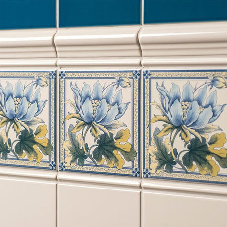 Original Style Peony Single Decor Tile