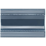 Original Style Plain Cornice Ascot Blue Border