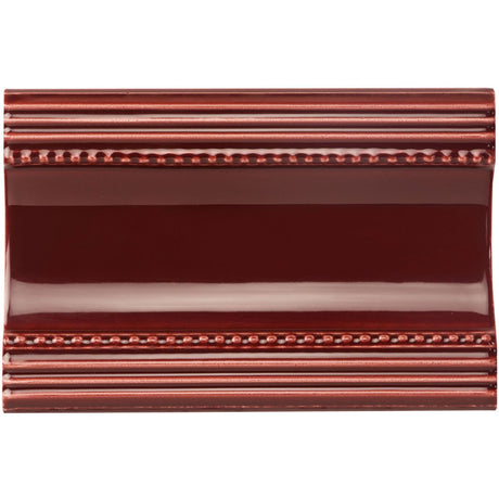 Original Style Plain Cornice Burgundy Border