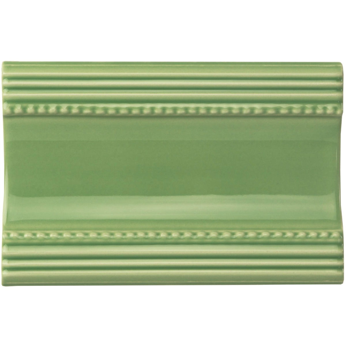 Original Style Plain Cornice Palm Green Border