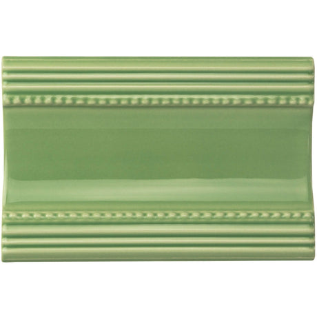 Original Style Plain Cornice Palm Green Border