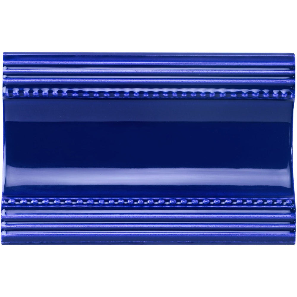 Original Style Plain Cornice Royal Blue Border