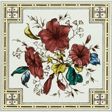 Original Style Plant & Urn Single Tile