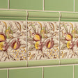Original Style Pomegranate Continuous Pattern Tile