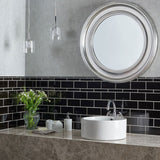 Original Style Rectangle Tiles Jet Black