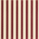 Original Style Regency Stripe Burgundy on County White Tile