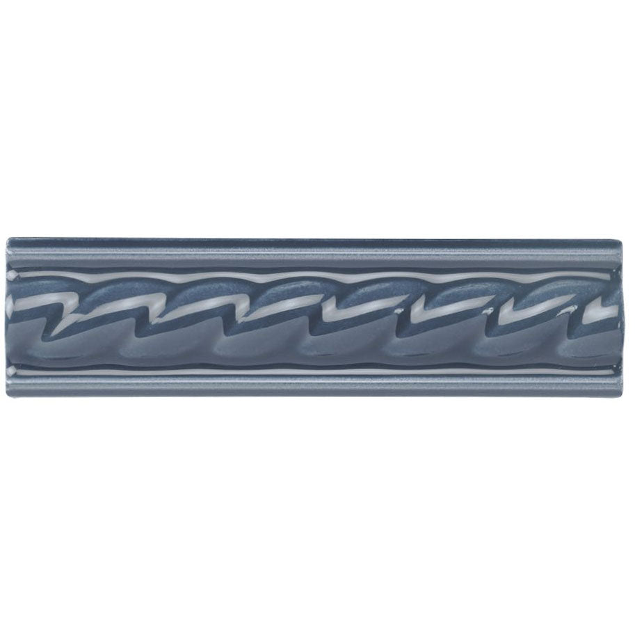 Original Style Rope Ascot Blue Border