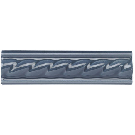 Original Style Rope Ascot Blue Border