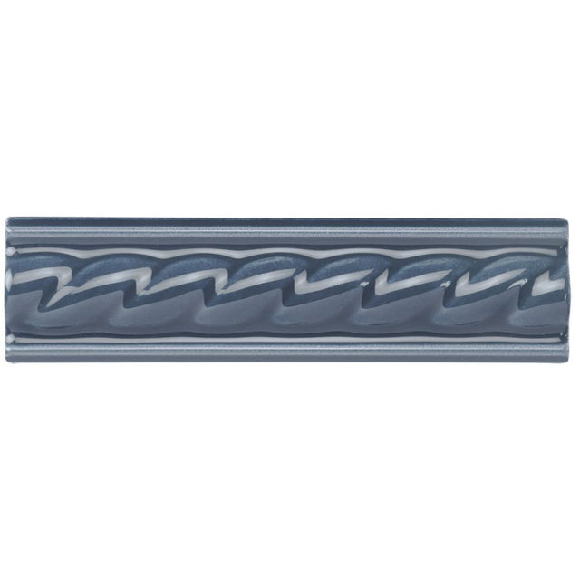 Original Style Rope Ascot Blue Border