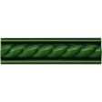 Original Style Rope Edwardian Green Border