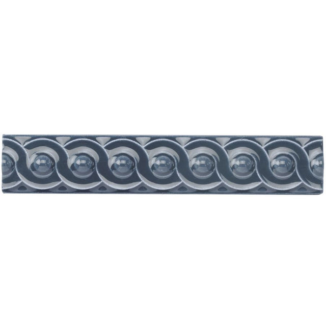 Original Style Scroll Ascot Blue Border