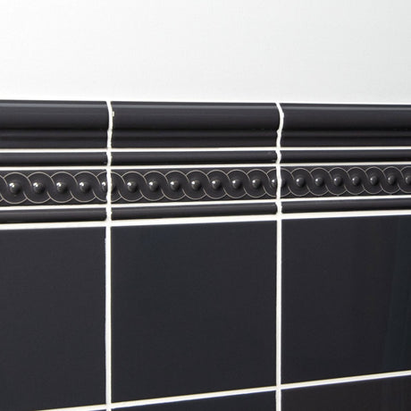 Original Style Scroll Charcoal Grey Borders