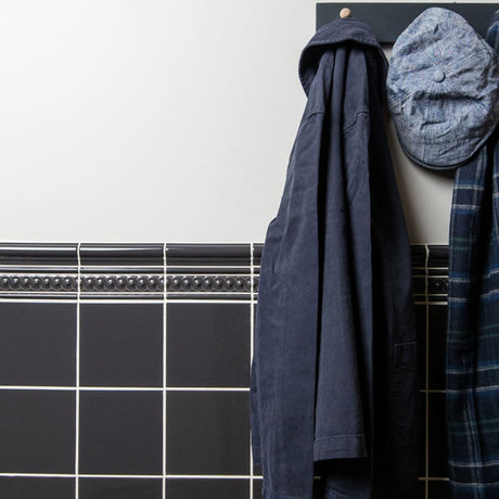 Original Style Scroll Charcoal Grey Borders