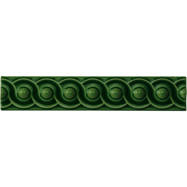 Original Style Scroll Edwardian Green Border