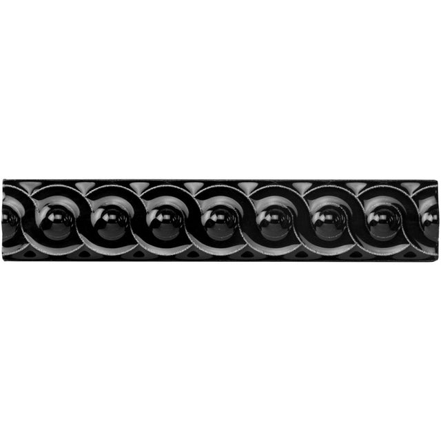 Original Style Scroll Jet Black Border