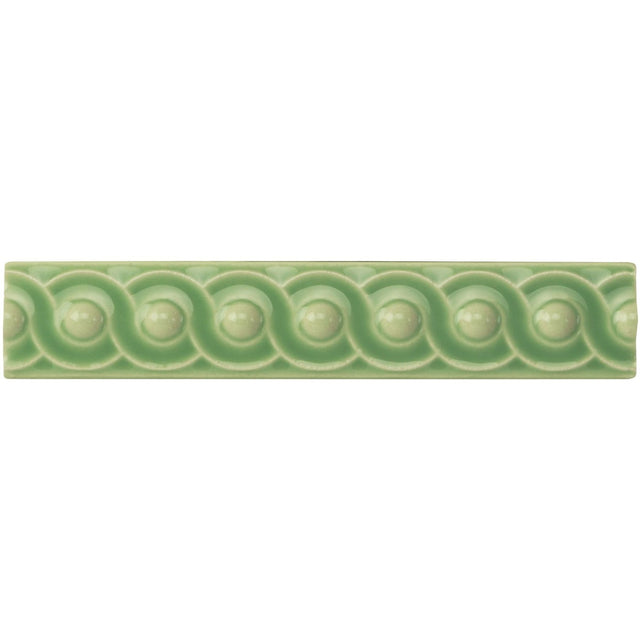 Original Style Scroll Palm Green Border