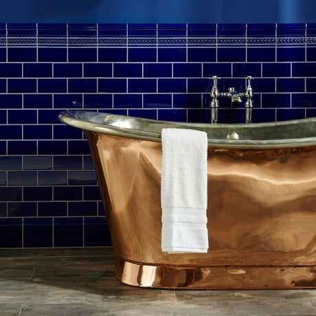 Original Style Scroll Royal Blue Borders