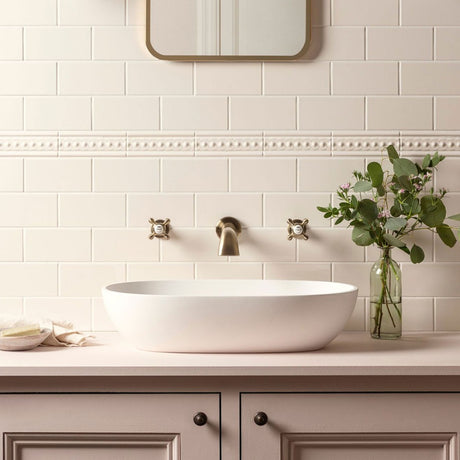 Original Style Scroll Vintage White Borders