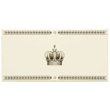 Original Style Single Sovereign Crown Charcoal Grey on County White Border