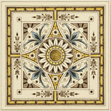 Original Style Symmetrical Classic Pattern Single Decor Tile