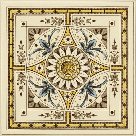 Original Style Symmetrical Classic Pattern Single Decor Tile