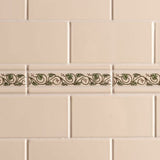 Original Style Trailing Ivy Green Border Tile