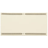 Original Style Trellis Charcoal Grey on County White Border