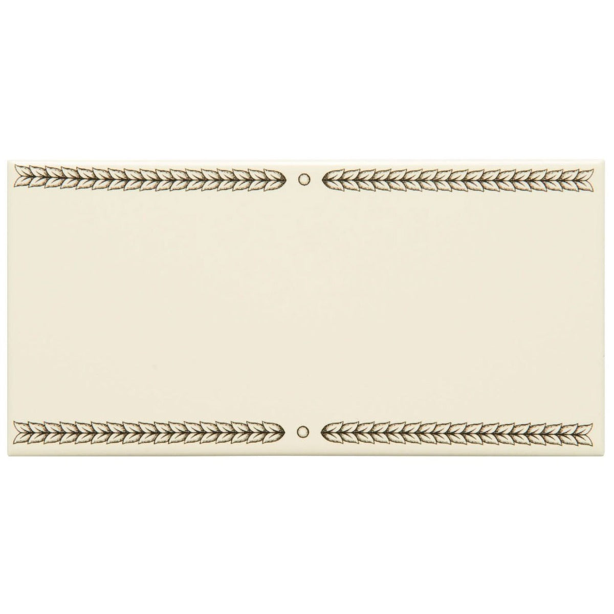 Original Style Trellis Charcoal Grey on County White Border