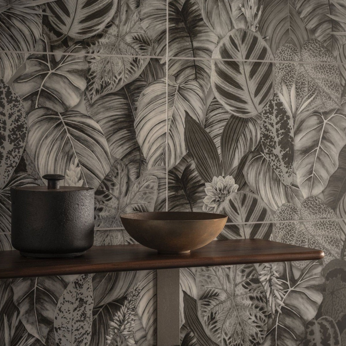 Original Style Tropical Oasis Monochrome tiles