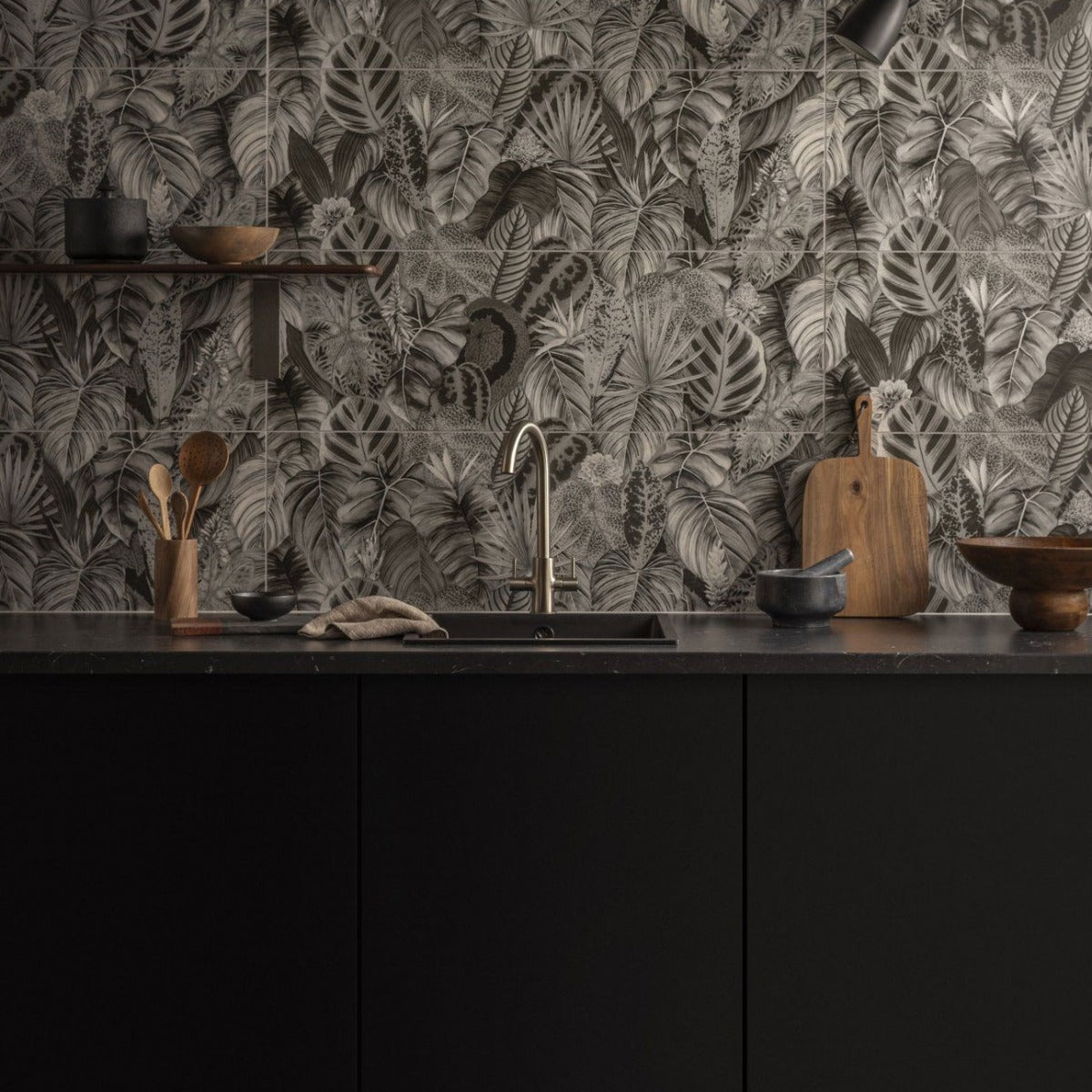 Original Style Tropical Oasis Monochrome tiles