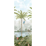 Original Style Tropical Oasis Mural (Panel C)
