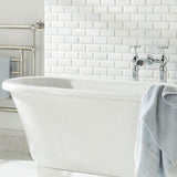Original Style Viano White Bevel Honed Marble tiles