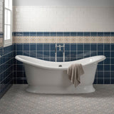 Original Style Victoria Ascot Blue Borders