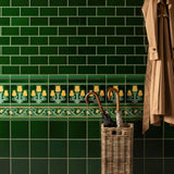 Original Style Victoria Victorian Green Borders