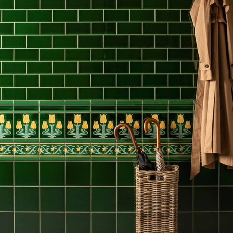 Original Style Victoria Victorian Green Borders