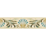 Original Style W B Simpson Shell Frieze Border 2-tile Set