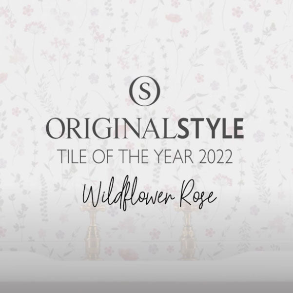 Original Style Wildflower Rose - Tile of the Year 2022