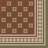 Original Style Arundel 3 Colour Pattern (Red/Green/Buff)