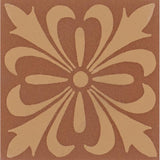 Original Style Cardigan Motif Buff on Red