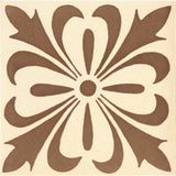 Original Style Cardigan Motif Red on White