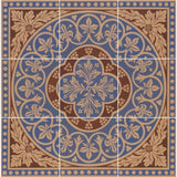 Original Style Disraeli Blue 9-Tile Set