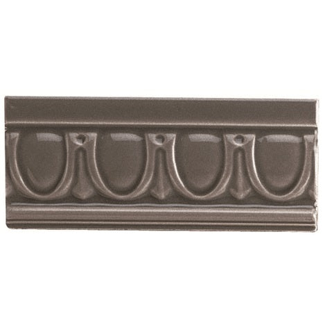 Original Style Egg & Dart Charcoal Grey Border